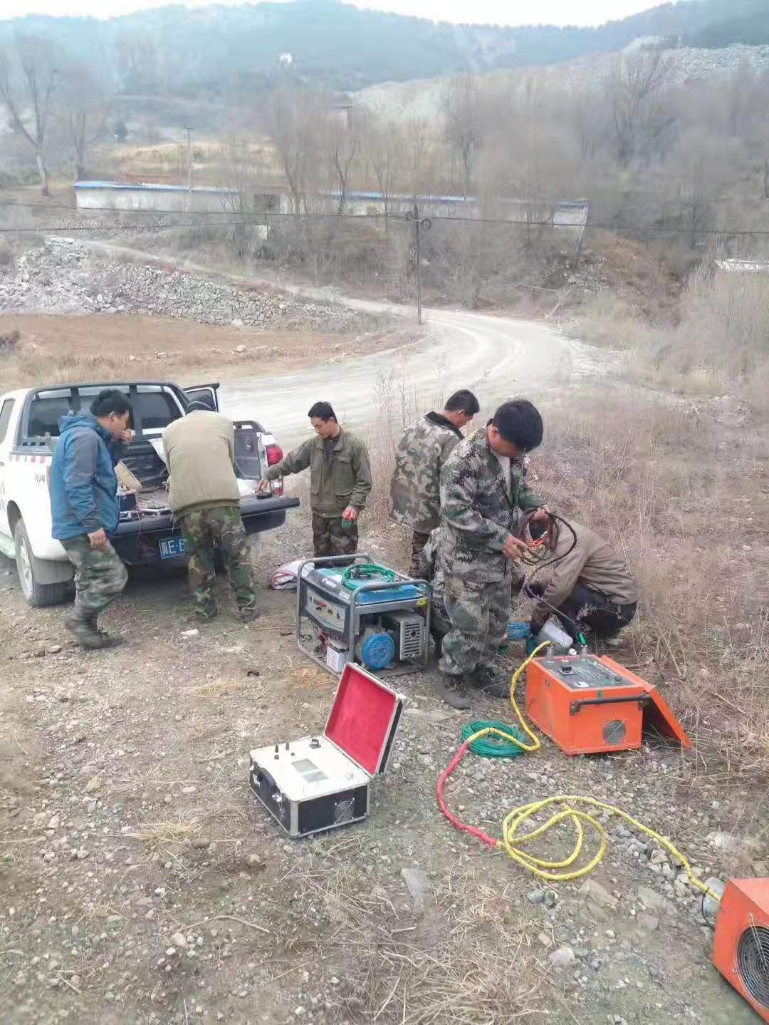 大功率激电仪地热井勘查