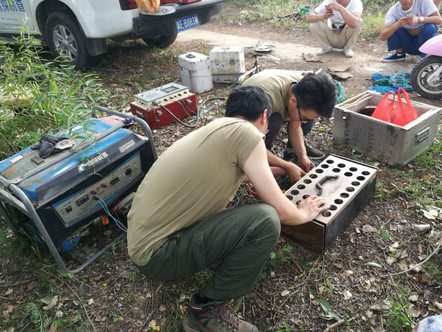 激电测深地热井勘查水位线